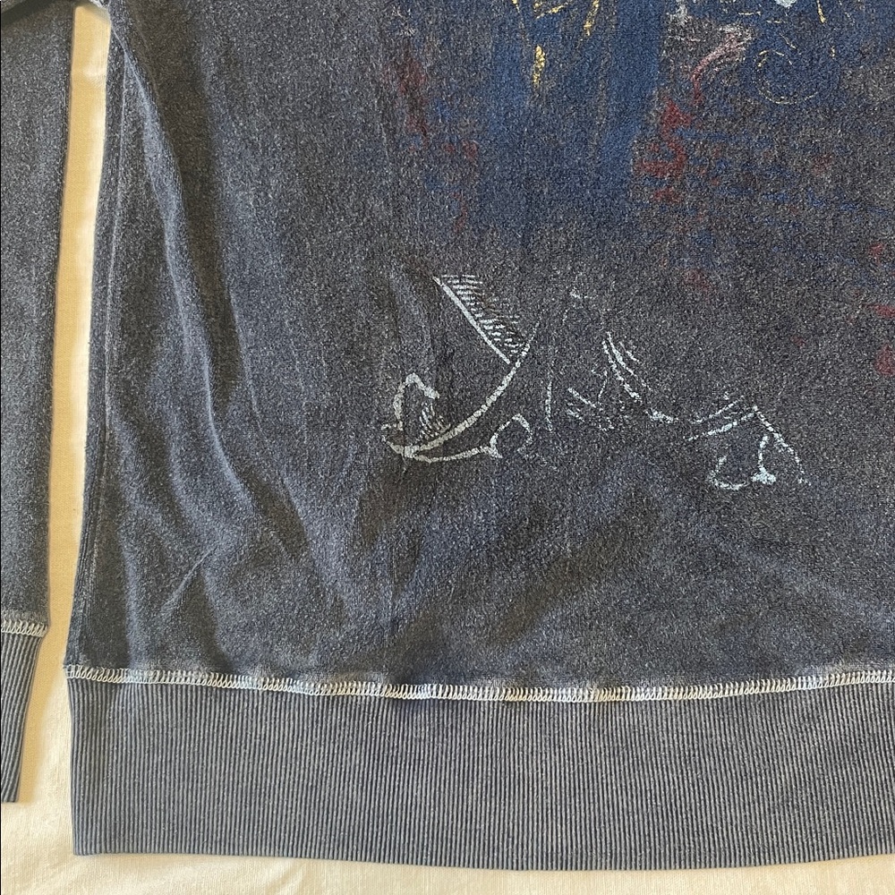 Vintage Blue Zip Up - Picture 10 of 12